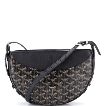 Goyard Hirondelle Shoulder Bag Coated Canvas and Leather