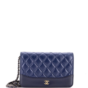 Chanel Gabrielle Wallet on Chain Quilted Aged Calfskin