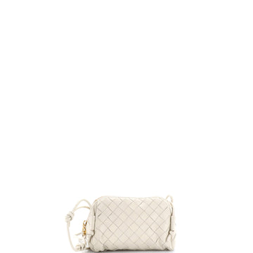 Bottega Veneta Concert Crossbody Pouch Intrecciato Nappa Mini