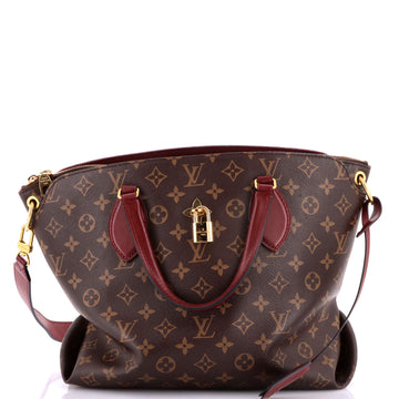 Louis Vuitton Flower Zipped Tote Monogram Canvas MM