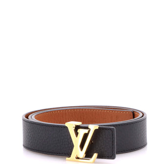 Louis Vuitton LV Initiales Reversible Belt Leather Medium