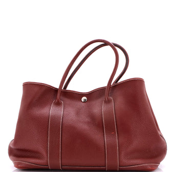Hermes Garden Party Tote Leather 36
