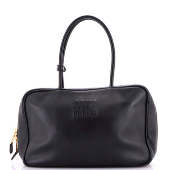 Miu Miu Beau Top Handle Bag Leather Large