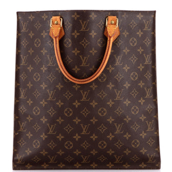 Louis Vuitton Sac Plat Bag Monogram Canvas