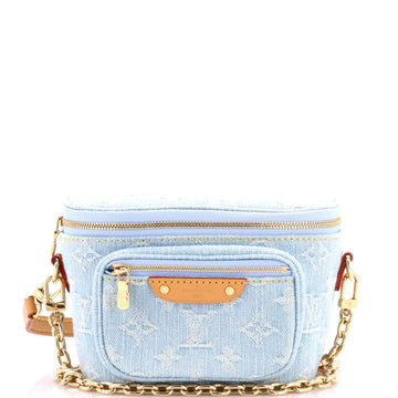 Louis Vuitton Bum Bag Monogram Denim Mini