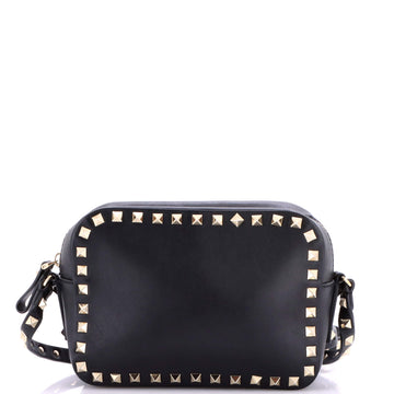 Valentino Garavani Rockstud Camera Crossbody Bag Leather