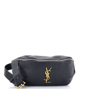 Saint Laurent Classic Monogram Belt Bag Leather