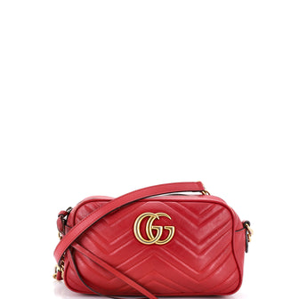 Gucci GG Marmont Shoulder Bag Matelasse Leather Small
