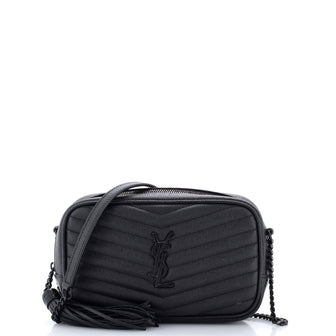 Saint Laurent Lou Camera Bag Matelasse Chevron Leather Mini