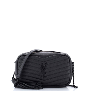 Saint Laurent Lou Camera Bag Matelasse Chevron Leather Mini