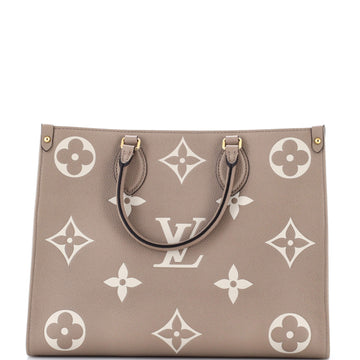 Louis Vuitton OnTheGo Tote Bicolor Monogram Empreinte Giant MM