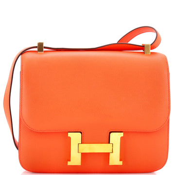 Hermes Constance Bag Evercolor 24