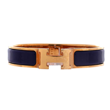 Hermes Clic H Bracelet Enamel Narrow