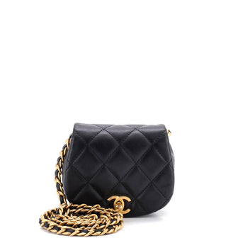 Chanel Coco Mail Clutch with Chain Quilted Calfskin Mini