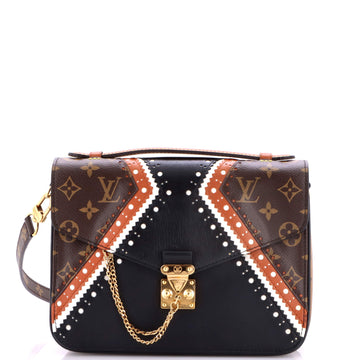 Louis Vuitton Pochette Metis Limited Edition Brogue Reverse Monogram Canvas and Leather