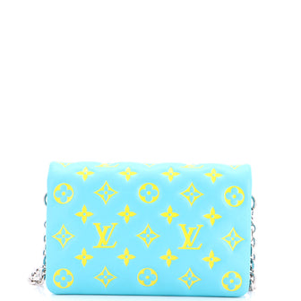 Louis Vuitton Coussin Pochette Monogram Embossed Lambskin