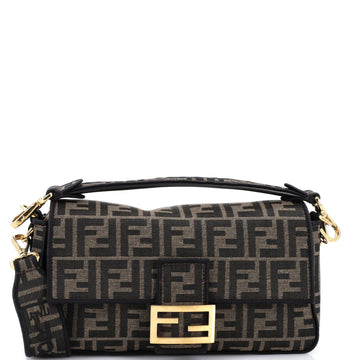 Fendi Baguette NM Bag Zucca Canvas Medium