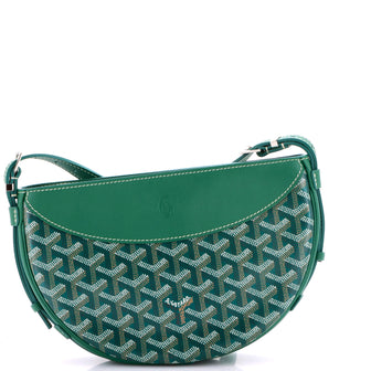 Goyard Hirondelle Shoulder Bag Coated Canvas and Leather