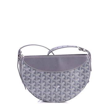 Goyard Hirondelle Shoulder Bag Coated Canvas and Leather