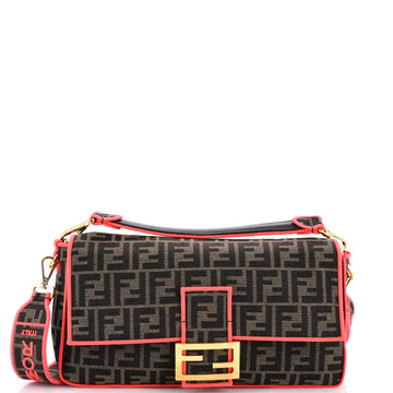 Fendi Baguette NM Bag Zucca Canvas Large