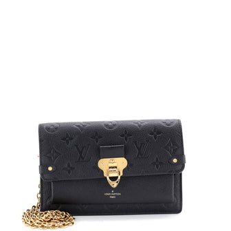 Louis Vuitton Vavin Chain Wallet NM Monogram Empreinte Leather