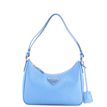 Prada Re-Edition Hobo Saffiano Leather Mini