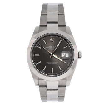 Rolex Oyster Perpetual Datejust Automatic Watch Stainless Steel 41