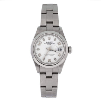 Rolex Oyster Perpetual Date Automatic Watch Stainless Steel 26