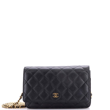 Chanel Wallet on Chain Quilted Caviar