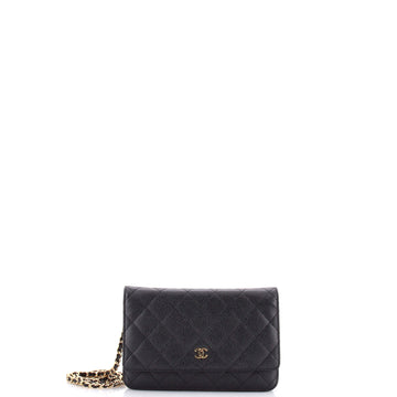 Chanel Wallet on Chain Quilted Caviar