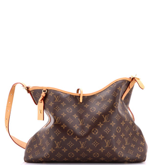 Louis Vuitton CarryAll Hobo Monogram Canvas MM
