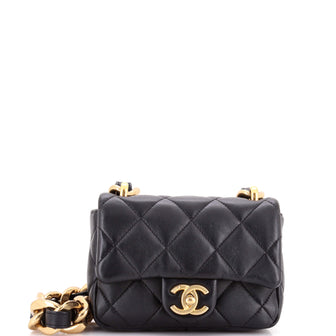 Chanel Funky Town Flap Bag Quilted Lambskin Mini