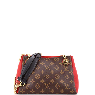 Louis Vuitton Surene Handbag Monogram Canvas with Leather BB