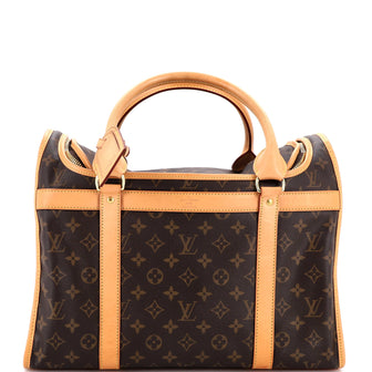 Louis Vuitton Dog Carrier Bag Monogram Canvas 40