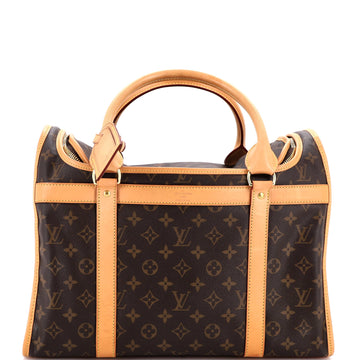 Louis Vuitton Dog Carrier Bag Monogram Canvas 40