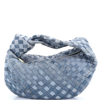 Bottega Veneta BV Jodie Hobo Intrecciato Suede Teen