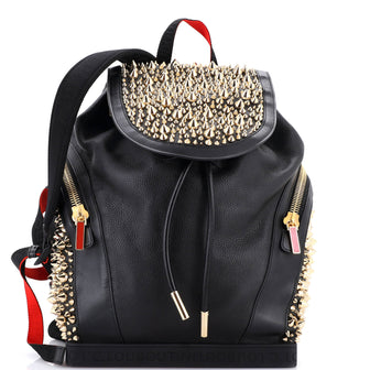 Christian Louboutin Explorafunk Backpack Spiked Leather