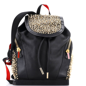 Christian Louboutin Explorafunk Backpack Spiked Leather
