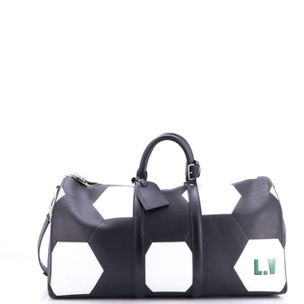 Louis Vuitton Keepall Bandouliere Bag Limited Edition FIFA World Cup Epi Leather 50