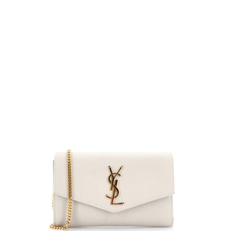 Saint Laurent Uptown Chain Wallet Leather