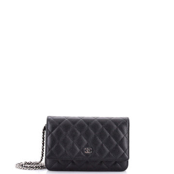 Chanel Wallet on Chain Quilted Caviar