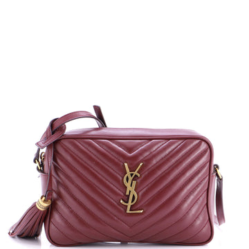 Saint Laurent Lou Camera Bag Matelasse Chevron Leather Small