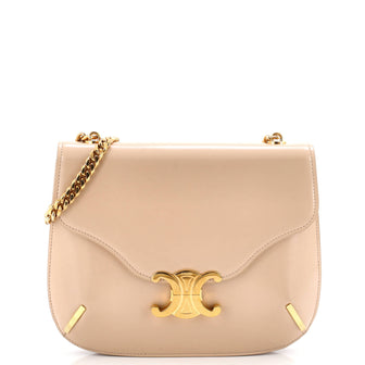 Celine Besace Triomphe Shoulder Bag Smooth Calfskin Small