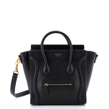 Celine Luggage Bag Smooth Leather Nano
