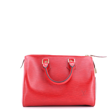Louis Vuitton Speedy Handbag Epi Leather 25