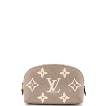 Louis Vuitton Cosmetic Pouch Bicolor Monogram Empreinte Giant