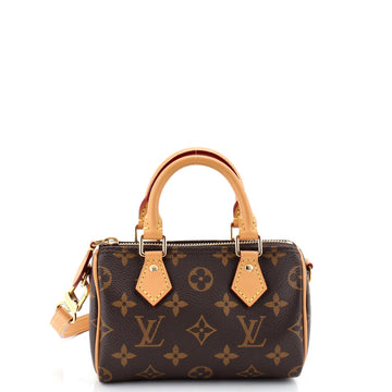 Louis Vuitton Speedy Bandouliere NM Bag Monogram Canvas Nano