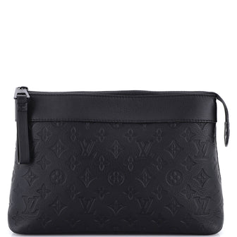 Louis Vuitton Pochette Voyage Souple Monogram Shadow Leather