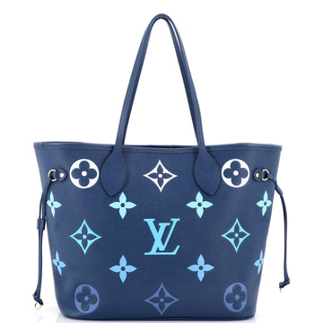 Louis Vuitton Neverfull NM Tote Degrade Monogram Empreinte Giant MM