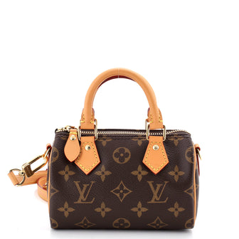 Louis Vuitton Speedy Bandouliere NM Bag Monogram Canvas Nano